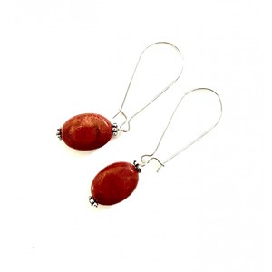 Boucles d'oreille longues gorgone