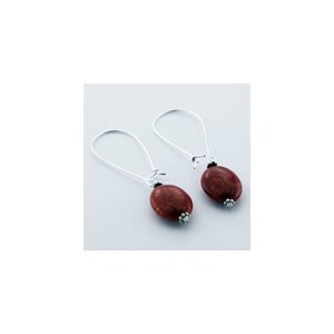 Boucles d'oreille longues gorgone