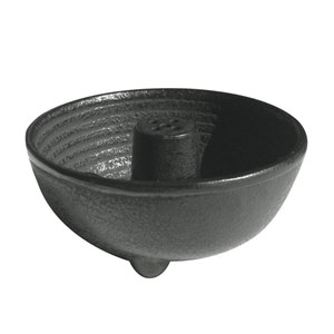 Porte-encens fontaine noire