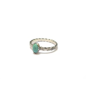 Bague ethnique turquoise