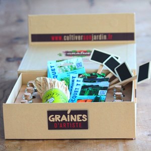 Box graines de fleurs d'août