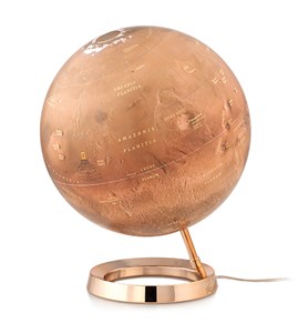 Globe national geographic mars