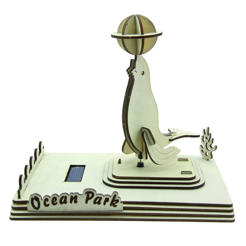 Otarie solaire en bois à construire