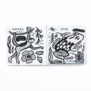 Livre de bain à colorier - forêt tropica