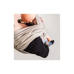Écharpe de portage néobulle beige sable