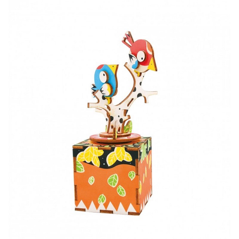 Boite à musique arbre et oiseaux - kit