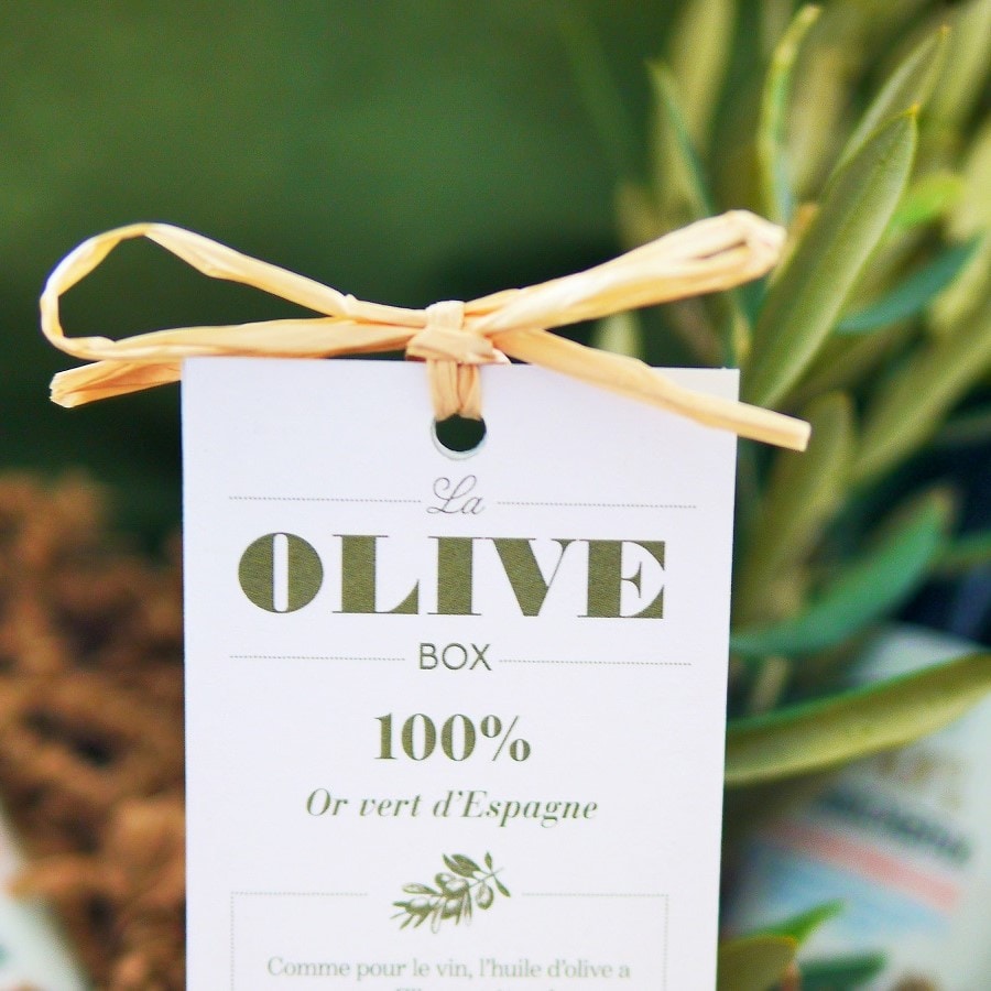 Coffret dégustation huiles d'olives bio