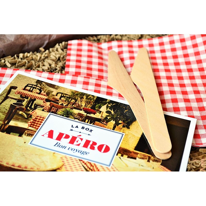 La gourmet box - Panier garni apéro premium blanc