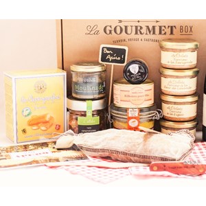 Coffret gourmand super apéro - champagne