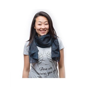 Foulard anti-pollution mixte