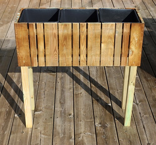 Carré potager vertikal 3 surélevé