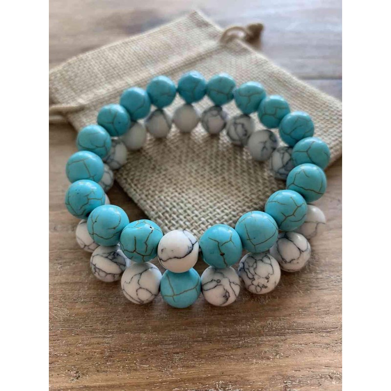 Bracelet distance turquoise