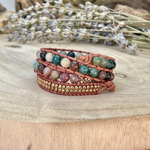 Bracelet wrap énergie lumineuse