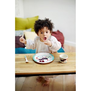 Assiette bambou