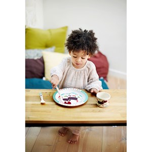 Assiette bambou
