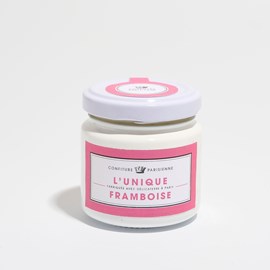 Confiture de framboise unique