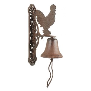 Cloche coq fonte