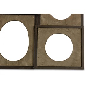 Cadre photo retro 6 photos horizontal