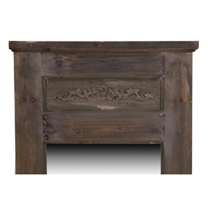 Grand miroir ancien rectangulaire