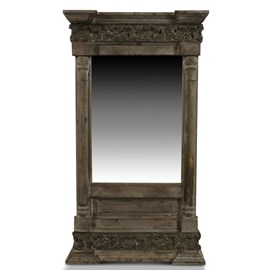 Miroir ancien rectangulaire vertical