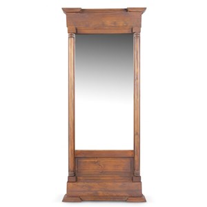 Grand miroir ancien rectangulaire