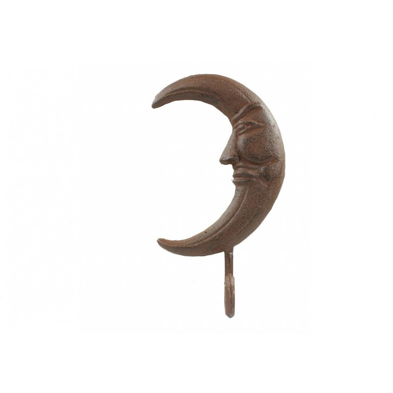 Porte serviettes accroche lune fonte