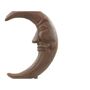 Porte serviettes accroche lune fonte