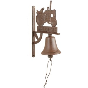 Cloche tracteur welcome fonte