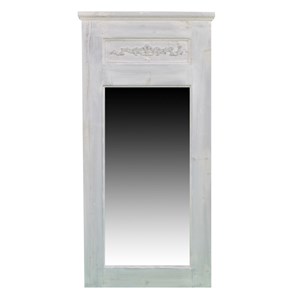 Grand miroir ancien rectangulaire