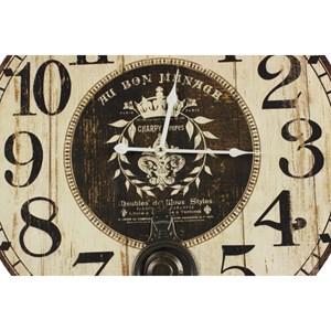 Horloge ancienne balancier au bon menage