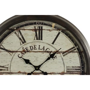 Grande horloge ancienne murale cafe