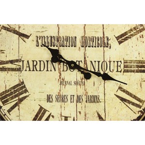 Grande horloge ancienne murale jardin
