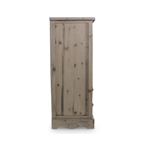 Buffet bas rangement bois 2 tiroirs 83x3
