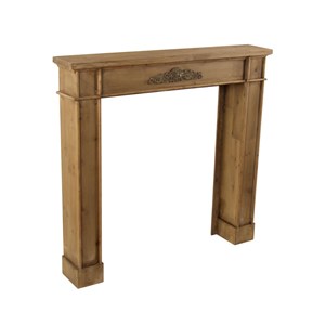 Encadrement manteau cheminee 104x18x99cm