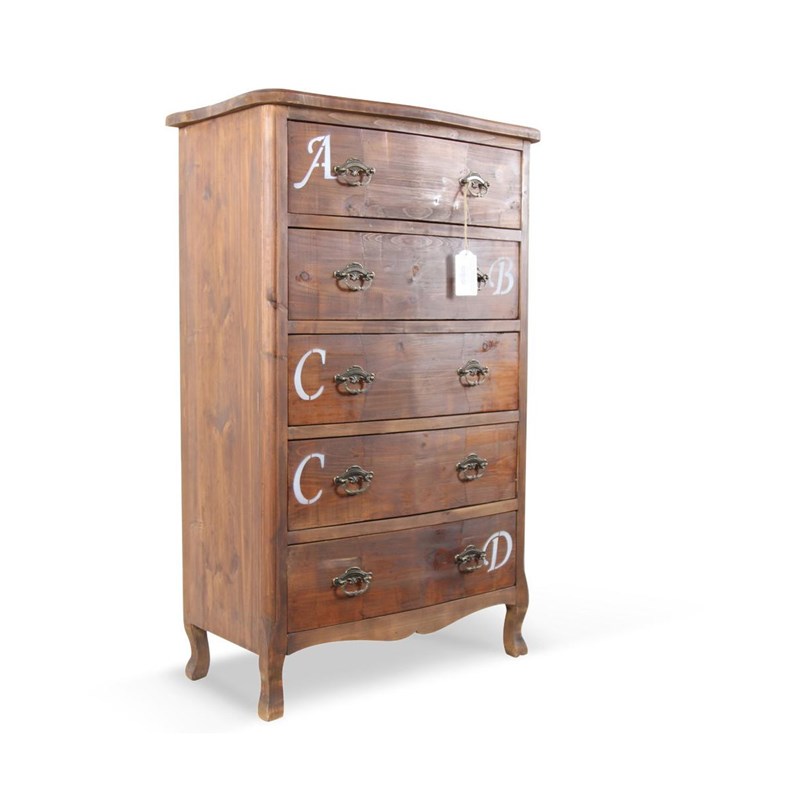 Décoration d'autrefois - Meuble semainier chiffonnier grainetier