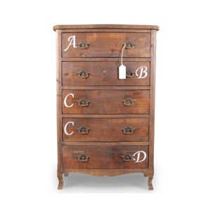 Meuble semainier chiffonnier grainetier