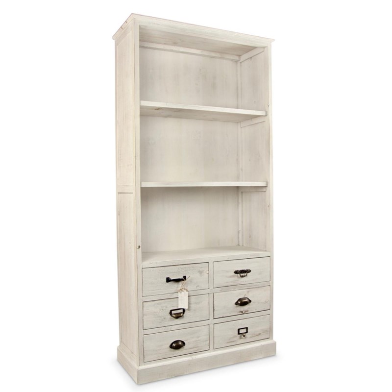 Décoration d'autrefois - Buffet vaisselier rangement bois