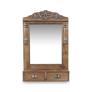 Miroir ancien rectangulaire vertical