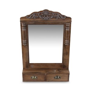 Miroir ancien rectangulaire vertical