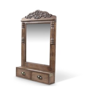 Miroir ancien rectangulaire vertical