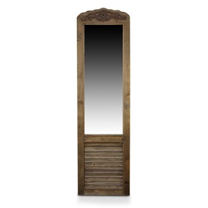 Miroir ancien rectangulaire vertical