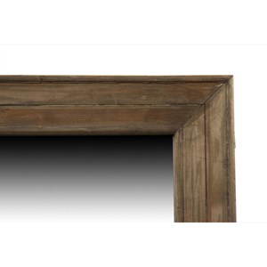 Miroir ancien rectangulaire vertical