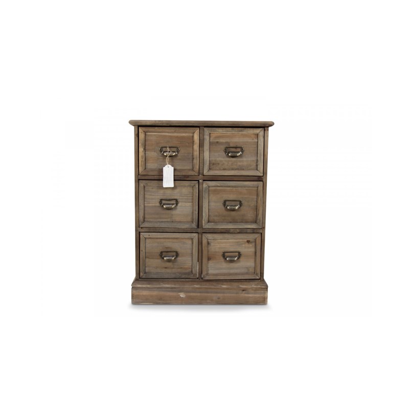 Décoration d'autrefois - Meuble semainier chiffonnier grainetier