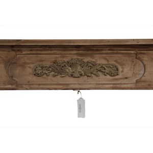 Encadrement manteau cheminee 112.5x19x10