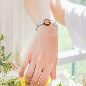 Bracelet london calling bleu clair