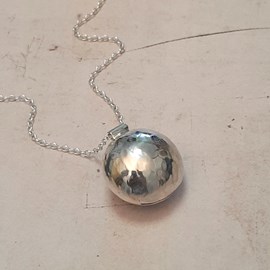 Bola de grossesse argent pierres fines