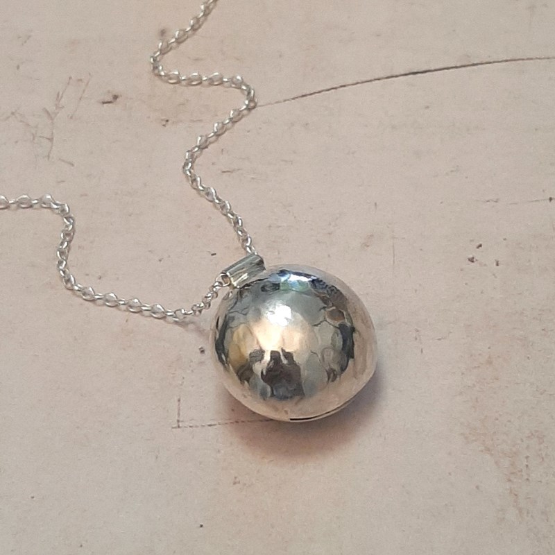 Bola de grossesse argent pierres fines