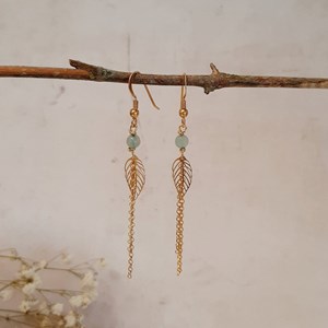 Boucles d'oreille ethniques caiçara