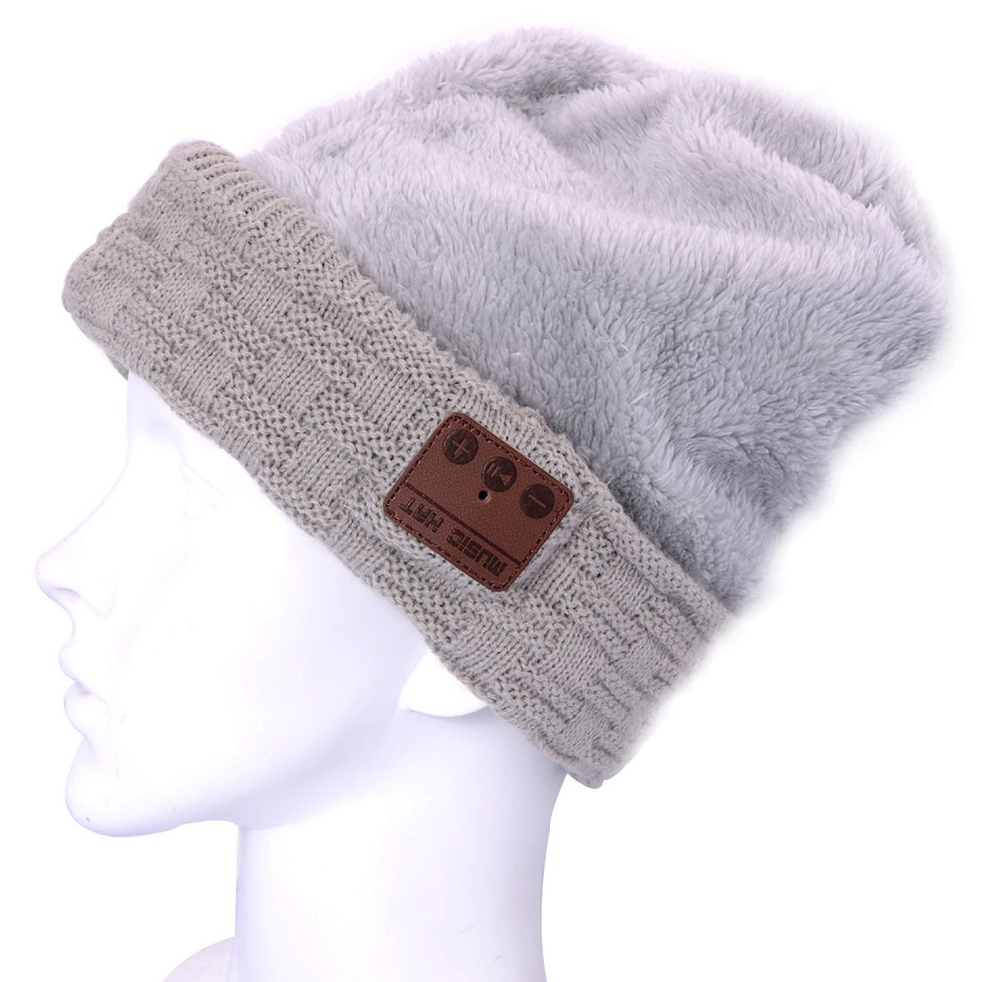 Bonnet Connecté Chapeau en tricot de musique d'éclairage