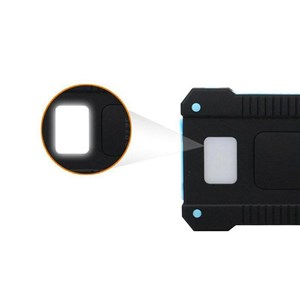 Batterie solaire double usb 10 000mah